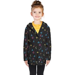 Kids  Double Breasted Button Coat 