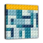 Lego, Background, Dots Mini Canvas 8  x 8  (Stretched)