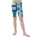 Lego, Background, Dots Kids  Mid Length Swim Shorts