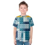 Lego, Background, Dots Kids  Cotton T-Shirt