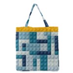 Lego, Background, Dots Grocery Tote Bag