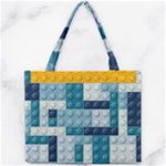 Lego, Background, Dots Mini Tote Bag