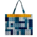 Lego, Background, Dots Zipper Mini Tote Bag