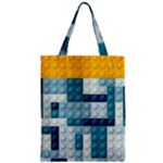 Lego, Background, Dots Zipper Classic Tote Bag