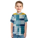 Lego, Background, Dots Kids  Sport Mesh T-Shirt