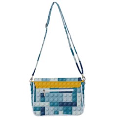 Shoulder Bag with Back Zipper 