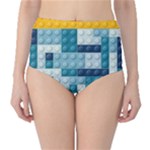 Lego, Background, Dots Classic High-Waist Bikini Bottoms