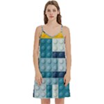 Lego, Background, Dots Mini Camis Dress With Pockets