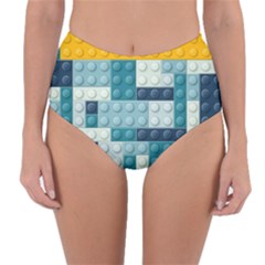 Reversible High-Waist Bikini Bottoms 