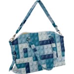 Lego, Background, Dots Canvas Crossbody Bag