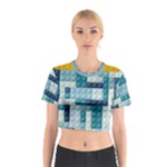 Lego, Background, Dots Cotton Crop Top