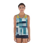 Lego, Background, Dots Sport Tank Top 