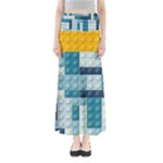 Lego, Background, Dots Full Length Maxi Skirt