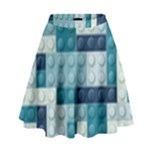 Lego, Background, Dots High Waist Skirt