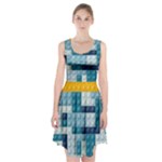 Lego, Background, Dots Racerback Midi Dress