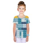 Lego, Background, Dots Kids  One Piece T-Shirt