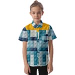 Lego, Background, Dots Kids  Short Sleeve Shirt