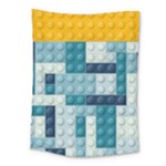 Lego, Background, Dots Medium Tapestry