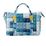 Lego, Background, Dots Carry-on Travel Shoulder Bag