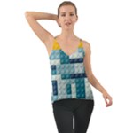 Lego, Background, Dots Chiffon Cami