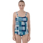 Lego, Background, Dots Twist Front Tankini Set