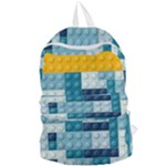 Lego, Background, Dots Foldable Lightweight Backpack