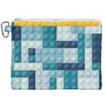 Lego, Background, Dots Canvas Cosmetic Bag (XXL)