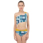 Lego, Background, Dots Spliced Up Two Piece Swimsuit