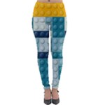 Lego, Background, Dots Lightweight Velour Leggings