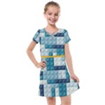 Lego, Background, Dots Kids  Cross Web Dress