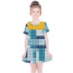 Lego, Background, Dots Kids  Simple Cotton Dress