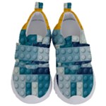 Lego, Background, Dots Kids  Velcro No Lace Shoes