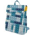 Lego, Background, Dots Flap Top Backpack