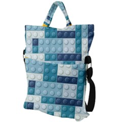 Fold Over Handle Tote Bag 