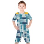 Lego, Background, Dots Kids  T-Shirt and Shorts Set