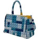 Lego, Background, Dots Duffel Travel Bag