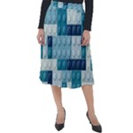 Lego, Background, Dots Classic Velour Midi Skirt 