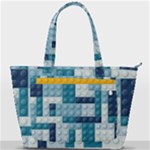 Lego, Background, Dots Back Pocket Shoulder Bag 