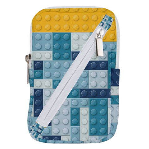 Lego, Background, Dots Belt Pouch Bag (Large) from ArtsNow.com