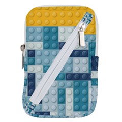 Lego, Background, Dots Belt Pouch Bag (Large) from ArtsNow.com