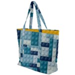 Lego, Background, Dots Zip Up Canvas Bag