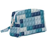 Lego, Background, Dots Wristlet Pouch Bag (Large)