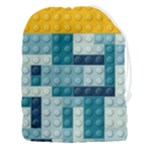 Lego, Background, Dots Drawstring Pouch (3XL)