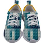 Lego, Background, Dots Kids Athletic Shoes