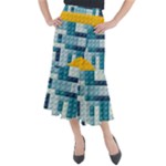 Lego, Background, Dots Midi Mermaid Skirt