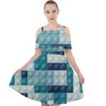 Lego, Background, Dots Cut Out Shoulders Dress