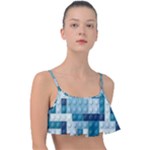 Lego, Background, Dots Frill Bikini Top