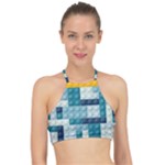 Lego, Background, Dots Halter Bikini Top