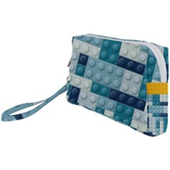 Lego, Background, Dots Wristlet Pouch Bag (Small) from ArtsNow.com