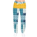 Lego, Background, Dots Women Velvet Drawstring Pants